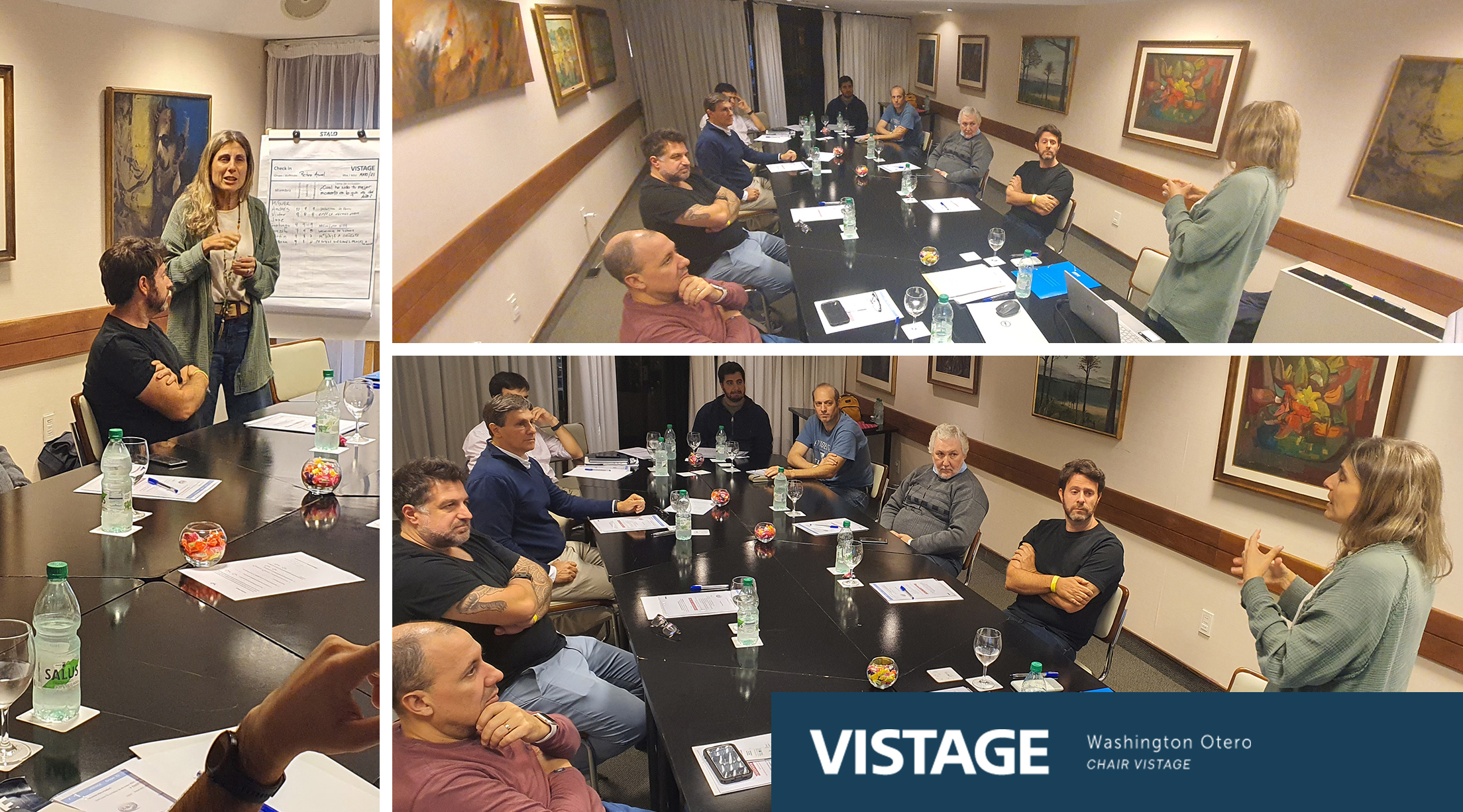Reunión grupal VISTAGE con Adriana Stainfeld